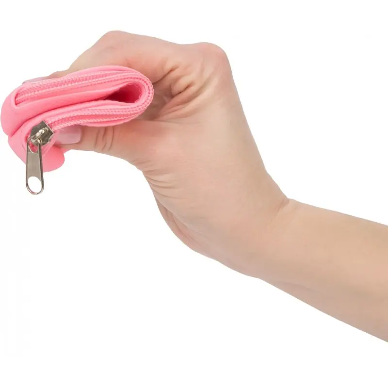 Сумка для хранения секс-игрушек PowerBullet - Silicone Storage Zippered Bag Pink