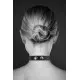 Чокер со стразами Bijoux Pour Toi - SLAVE, натуральная кожа