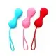 Вагинальные шарики Satisfyer Power Balls (3 пары), диаметр 3,4см, масса 60-76-92г, с шариком внутри
