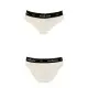 Трусики с широкой резинкой и кружевом Passion PS001 PANTIES XL, ecru