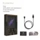 Вибратор 2в1 с язычком Zalo — Hero Twilight Purple, кристалл Swarovski