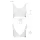 Топ с прозрачной вставкой Passion PS002 TOP XL, white