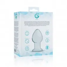 Скляна анальна пробка Gildo Glass Buttplug No. 26
