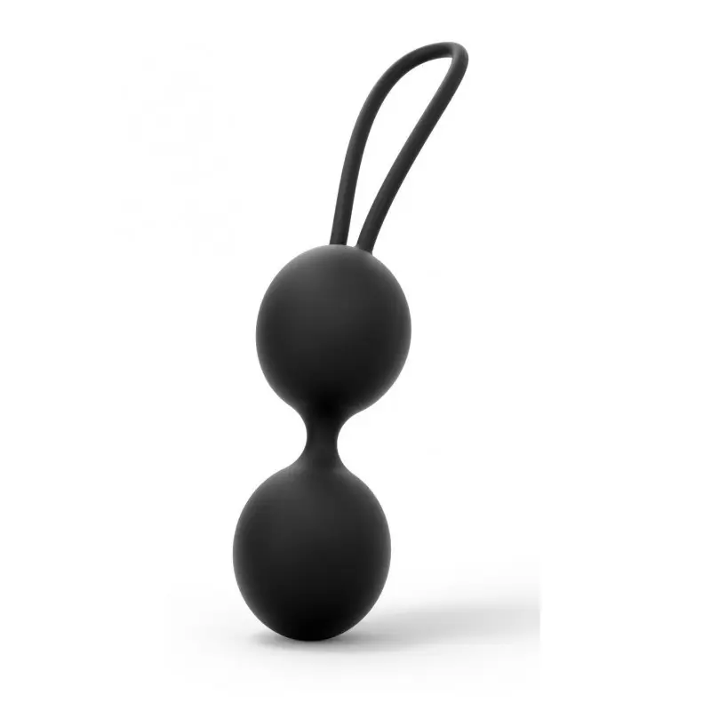 Вагинальные шарики Dorcel Dual Balls Black, диаметр 3,6см, масса 55 г