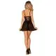 Пеньюар и трусики Obsessive Chemeris babydoll & thong XS/S