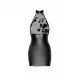 Платье Noir Handmade F311 Eros mini halter dress of flocked mesh and wetlook - 3XL