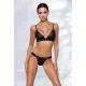 Комплект белья Passion Exclusive GLAMISS SET S/M, black