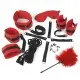 BDSM-набор Art of Sex – Soft Touch BDSM Set, красный, 9 предметов