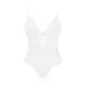 Эротическое полупрозрачное боди Obsessive Heavenlly crotchless teddy XS/S, с доступом
