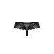 Трусики Passion Exclusive ABLA THONG XXL/XXXL, black