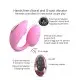Виброяйцо с вакуумной клиторальной стимуляцией Love To Love Wonderlover PINK PASSION