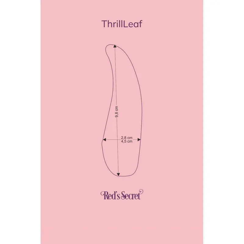 Вибратор FairyGasm ThrillLeaf violet