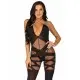 Бодистокинг Leg Avenue Illusion halter bodystocking One size Black, доступ