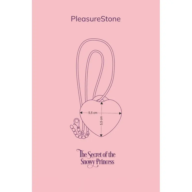Мини-вибратор FairyGasm PleasureStone blue