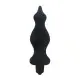 Анальная пробка с вибрацией Adrien Lastic Bullet Amuse Black, макс. диаметр 3,9см