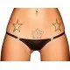 Трусики Noir Handmade P005 Panties (open on side) - XXL