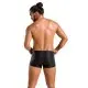 Мужские кожаные боксеры с клапаном Passion 050 SHORT PATRICK L/XL Black