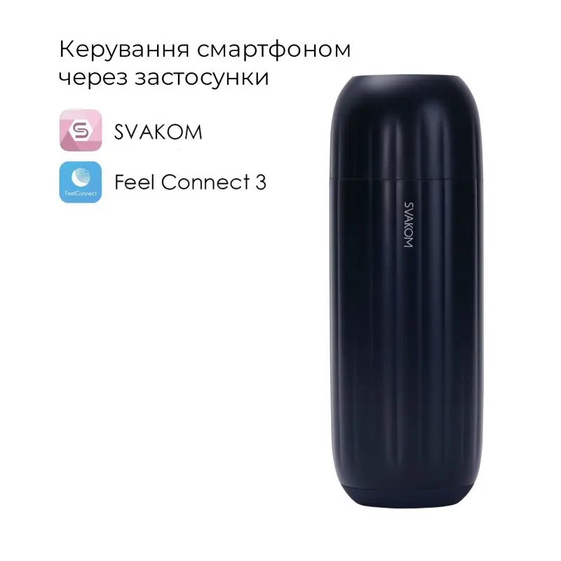 Интерактивный смарт-мастурбатор с вибрацией и посасыванием Svakom Sam Neo 2 Pro