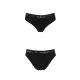 Трусики-слипы из хлопка с эластаном Passion PS004 PANTIES S, black