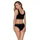Трусики-слипы из хлопка с эластаном Passion PS004 PANTIES S, black