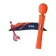 Вибромассажер Fun Factory VIM Vibrating Wand sunrise orange, супермощный и легкий, до 6 часов работы