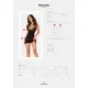Сорочка Obsessive Bellastia chemise & thong XS/S