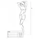 Эротический бодистокинг Passion BS084 white