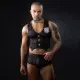 Мужской эротический костюм официанта JSY «Обаятельный Михаэль» One Size, топ, трусы, бабочка