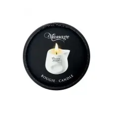 Массажная свеча Plaisirs Secrets Vanilla (80 мл) подарочная упаковка, керамический сосуд