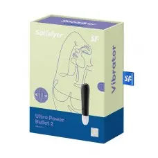 Вибропуля перезаряжаемая Satisfyer Ultra Power Bullet 2 Black