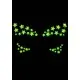 Украшение-звездочки для тела Leg Avenue Celeste face jewels sticker, наклейки, светятся в темноте