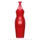 Платье Noir Handmade F354 Red powerwetlook dress - XXL
