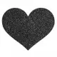Украшение на соски Bijoux Indiscrets - Flash Heart Black