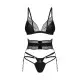 Комплект Obsessive Lobellis 3-pcs set XS/S