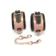 Поножи Liebe Seele Rose Gold Memory Ankle Cuffs, натуральная кожа, розовое золото