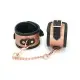 Поножи Liebe Seele Rose Gold Memory Ankle Cuffs, натуральная кожа, розовое золото