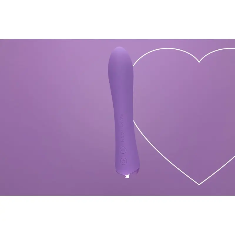 Вибратор с подогревом FairyGasm WowGenie violet, подогрев до 42 °C