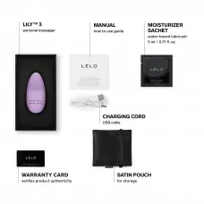 Мінівібратор для клітора LELO Lily 3 Calm Lavender, 10 режимів, дуже потужний