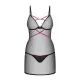 Пеньюар Obsessive Novenes chemise & thong M/L