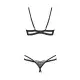 Комплект Obsessive Nutris 2-pcs crotchless set XS/S