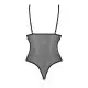 Боди с ажурным лифом Passion CHRISTA BODY S/M, black