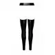 Леггинсы с открытыми бедрами Noir Handmade F323 Rebel wetlook chaps - L