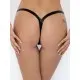 Трусики Noir Handmade P010 Powerwetlook thong - S
