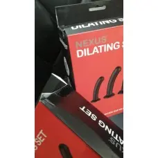 Набір дилдо Nexus Dilating Set  (17см, 15см, 12,5см) (м'ята упаковка!!!)