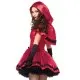 Эротический костюм Красной шапочки Leg Avenue Gothic Red Riding Hood M, платье, накидка