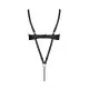 Боди из экокожи Passion CELINE BODY XXL/XXXL, black, с доступом, открытый