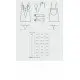 Эротический кружевной костюм медсестры Obsessive Medica dress 5pcs costume L/XL, сорочка, перчатки,