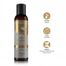 Лубрикант на водной основе Orgie Lube Tube Human Lube, 150 мл, имитация естественной смазки и слюны