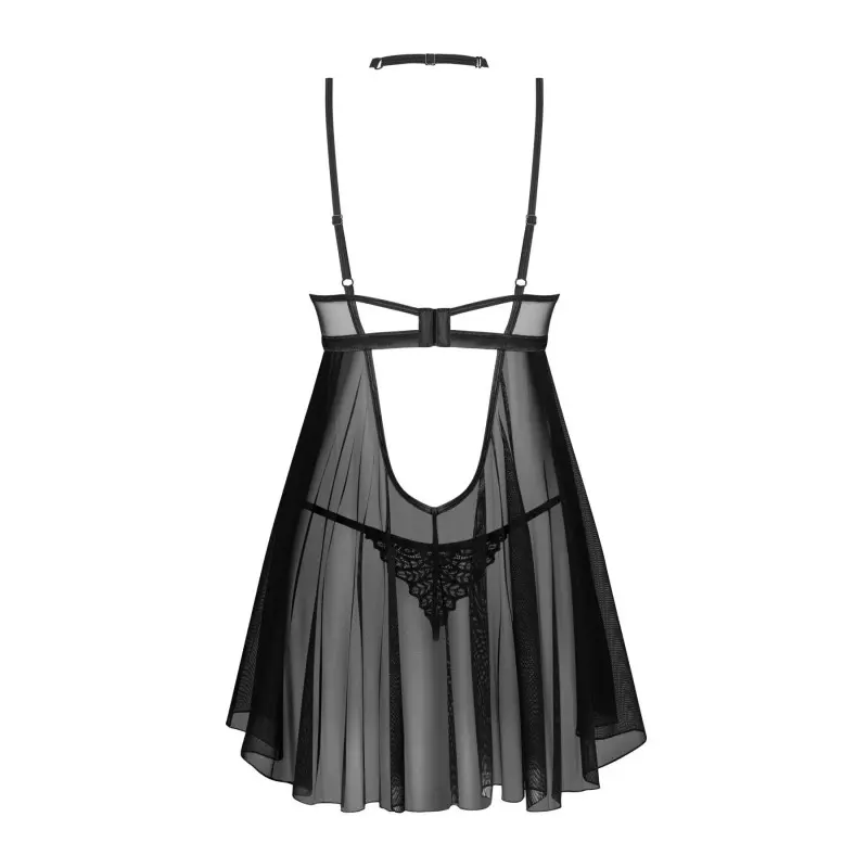 Бэби-долл Obsessive Donarella babydoll & thong XL/2XL