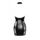 Платье Noir Handmade F238 Short tulle dress with powerwetlook inserts - XXL